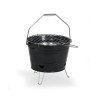 Barbecue a charbon portable - LIVOO - DOC327N - ø27 cm - Grille en ac
