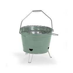Barbecue a charbon portable - LIVOO - DOC327V - ø27 cm - Grille en ac
