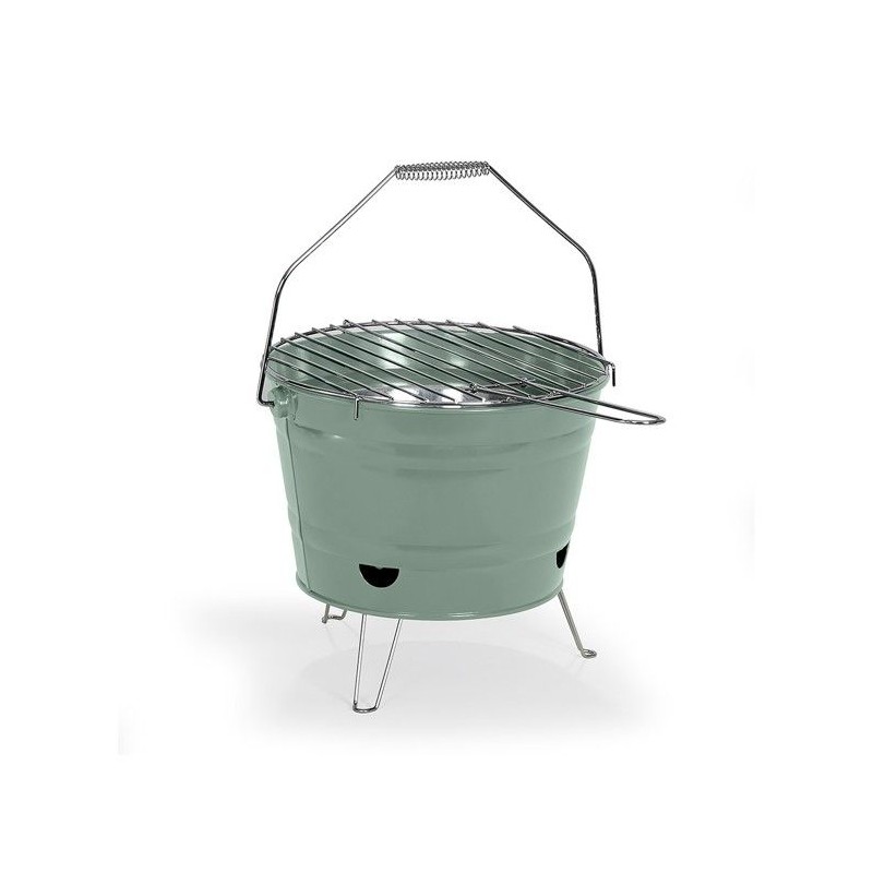 Barbecue a charbon portable - LIVOO - DOC327V - ø27 cm - Grille en ac Barbecue a charbon portable - LIVOO - DOC327V - ø27 cm - Grille en ac