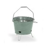 Barbecue a charbon portable - LIVOO - DOC327V - ø27 cm - Grille en ac