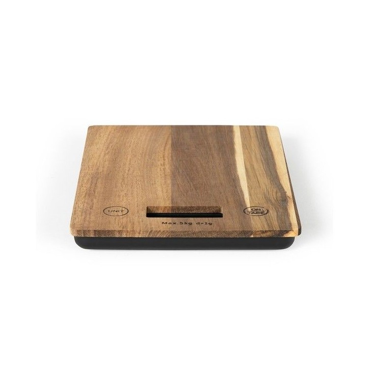 Balance de cuisine électronique - LIVOO - DOM492 - Plateau acacia - Max. 5 kg - 4 unités de mesure - Ecran LCD Balance de cuisine électronique - LIVOO - DOM492 - Plateau acacia - Max. 5 kg - 4 unités de mesure - Ecran LCD