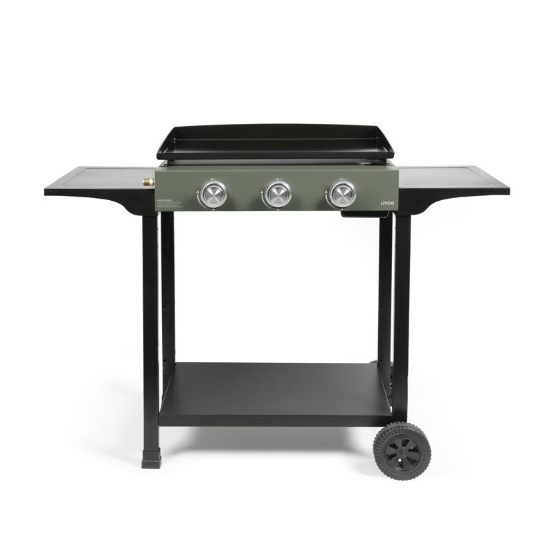 LIVOO Plancha gaz 7500w plaque acier émaillé 62x34,5cm - DOC326 LIVOO Plancha gaz 7500w plaque acier émaillé 62x34,5cm - DOC326