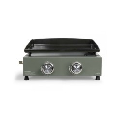 Plancha gaz - LIVOO - DOC323 - 2 brûleurs - 45,5 x 35,5 cm - Plaque d