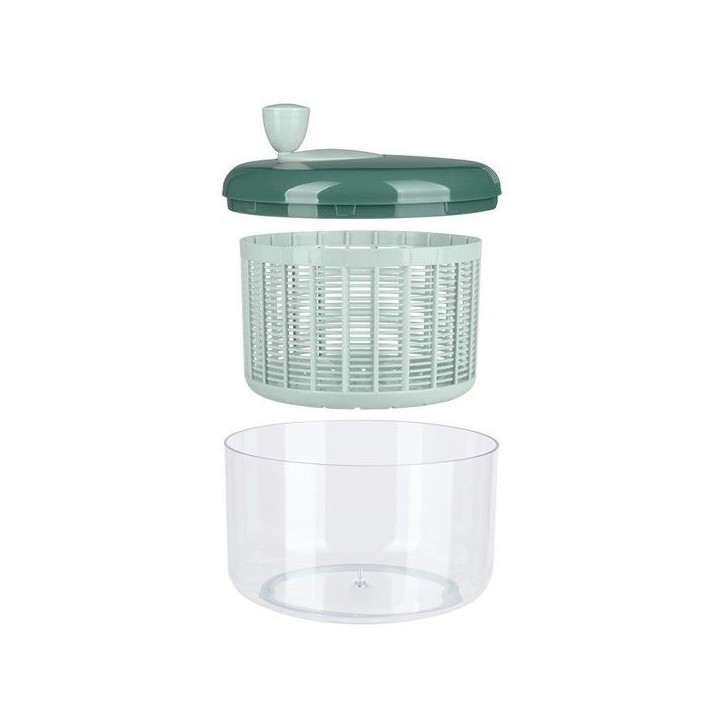Essoreuse a salade - LIVOO - MEN433 - 3,5 L - Essorage manuel - Couvercle avec égouttoir - Compatible lave-vaisselle Essoreuse a salade - LIVOO - MEN433 - 3,5 L - Essorage manuel - Couvercle avec égouttoir - Compatible lave-vaisselle