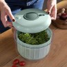 Essoreuse a salade - LIVOO - MEN433 - 3,5 L - Essorage manuel - Couver