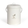 Seau a compost de cuisine - LIVOO - MES154C - 6 L - Ø18 cm - Hauteur