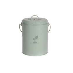 Seau a compost de cuisine - LIVOO - MES154V - 6 L - Ø18 cm - Hauteur