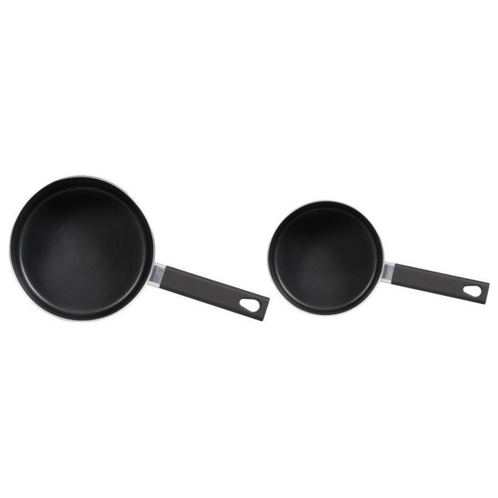 Set de 2 casseroles - LIVOO - MEP154R - Antiadhésif sans PFOA - Manche silicone - Tous feux Set de 2 casseroles - LIVOO - MEP154R - Antiadhésif sans PFOA - Manche silicone - Tous feux