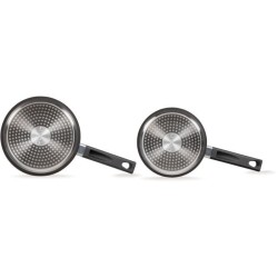 Set de 2 casseroles - LIVOO - MEP154N - Antiadhésif sans PFOA - Manch
