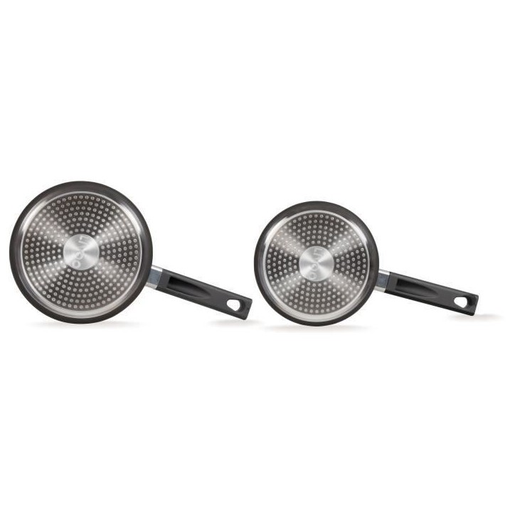 Set de 2 casseroles - LIVOO - MEP154N - Antiadhésif sans PFOA - Manche silicone - Tous feux Set de 2 casseroles - LIVOO - MEP154N - Antiadhésif sans PFOA - Manche silicone - Tous feux
