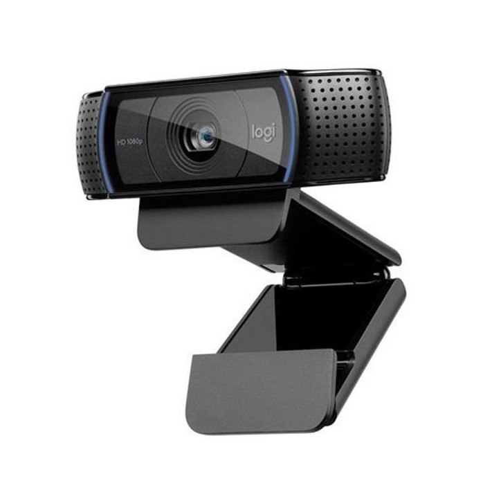 Webcam - Full HD 1080p - Logitech - C920 - Microphone intégré Webcam - Full HD 1080p - Logitech - C920 - Microphone intégré