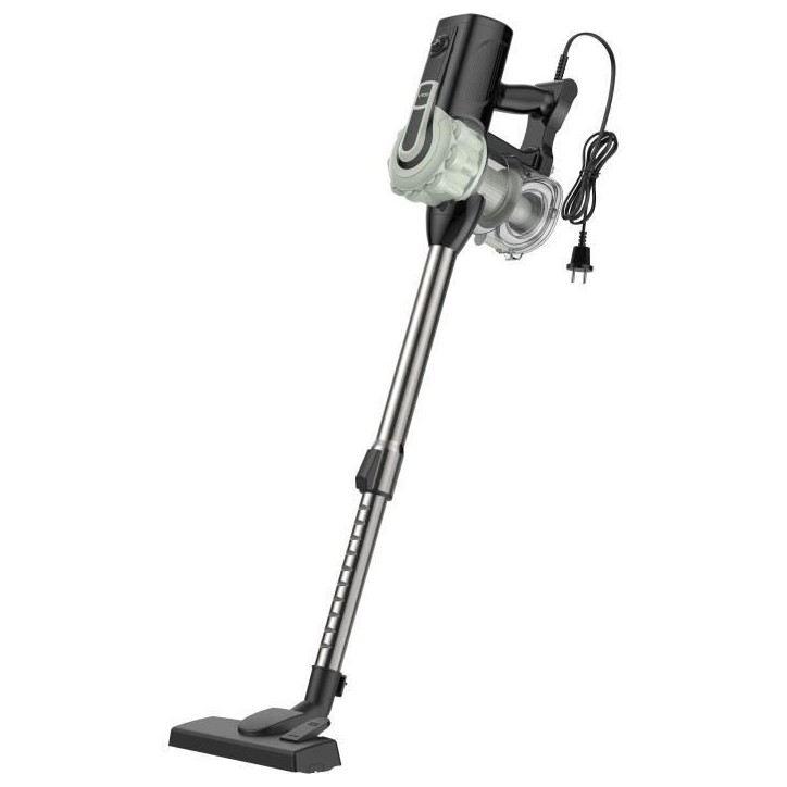 Aspirateur Balai Filaire - LIVOO DOH142V - 600 W - 12 kPa - 82 dB - Cyclonique - 0,55 L - Vert Aspirateur Balai Filaire - LIVOO DOH142V - 600 W - 12 kPa - 82 dB - Cyclonique - 0,55 L - Vert