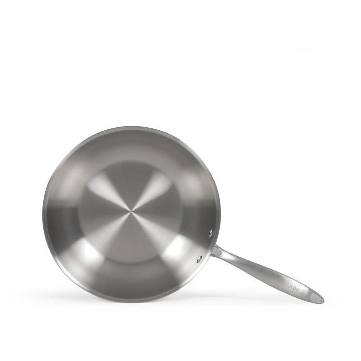 Wok en acier inoxydable - LIVOO - MEP162 - Ø 28 cm - Acier inoxydable - Tous feux dont induction et four - Made in France Wok en acier inoxydable - LIVOO - MEP162 - Ø 28 cm - Acier inoxydable - Tous feux dont induction et four - Made in France