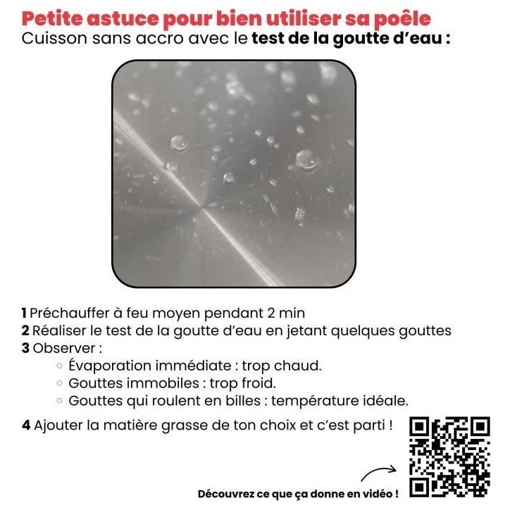 Wok en acier inoxydable - LIVOO - MEP162 - Ø 28 cm - Acier inoxydable - Tous feux dont induction et four - Made in France Wok en acier inoxydable - LIVOO - MEP162 - Ø 28 cm - Acier inoxydable - Tous feux dont induction et four - Made in France