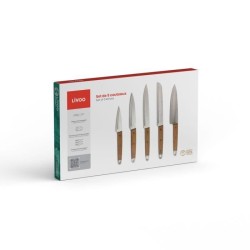 Set de 5 couteaux - LIVOO - MEC129 - Couteaux : chef, a pain, de cuisi
