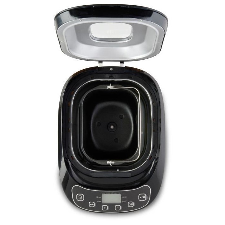 Machine a pain - LIVOO - DOP218 - 550W - 12 programmes - Cuve amovible en aluminium - Ecran LCD - 3 accesssoires inclus