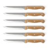 Set de 6 couteaux a steak avec support - LIVOO - MEC133 - 11 cm - Acie