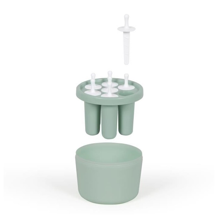 Sorbetiere - LIVOO - DOM461 - 12W - 1L - Cuve aluminium - Pâle de mélange, moule pour 7 glaces, 7 bâtonnets inclus Sorbetiere - LIVOO - DOM461 - 12W - 1L - Cuve aluminium - Pâle de mélange, moule pour 7 glaces, 7 bâtonnets inclus