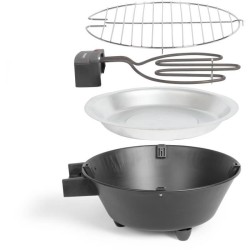 Barbecue électrique de table - LIVOO - DOC267 - 1250W - Ø30 cm - Bac