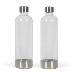 Set de 2 bouteilles de gazéification - LIVOO - DOM464AC1 - 2 x 1L - C