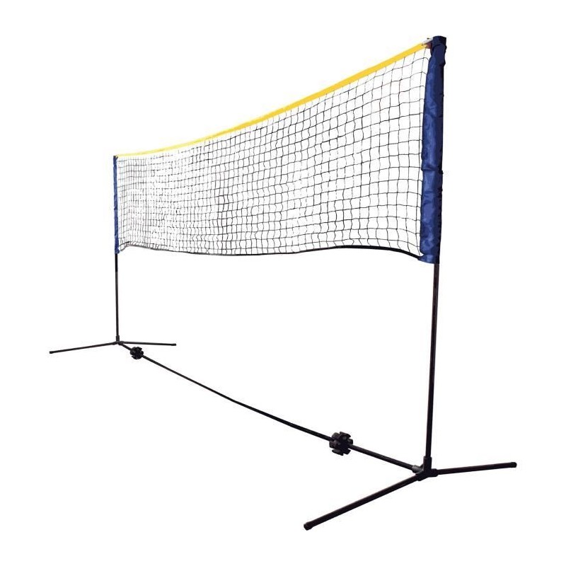 Set de badminton - SCHILDKRÖT - Set complet filet avec poche de range Set de badminton - SCHILDKRÖT - Set complet filet avec poche de range