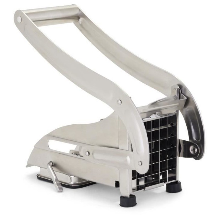 Coupe-frites - LIVOO - MEN410 - Acier inoxydable - 2 grilles - Pieds antidérapants et ventouse - Grilles compatible lave-vaisse Coupe-frites - LIVOO - MEN410 - Acier inoxydable - 2 grilles - Pieds antidérapants et ventouse - Grilles compatible lave-vaisse