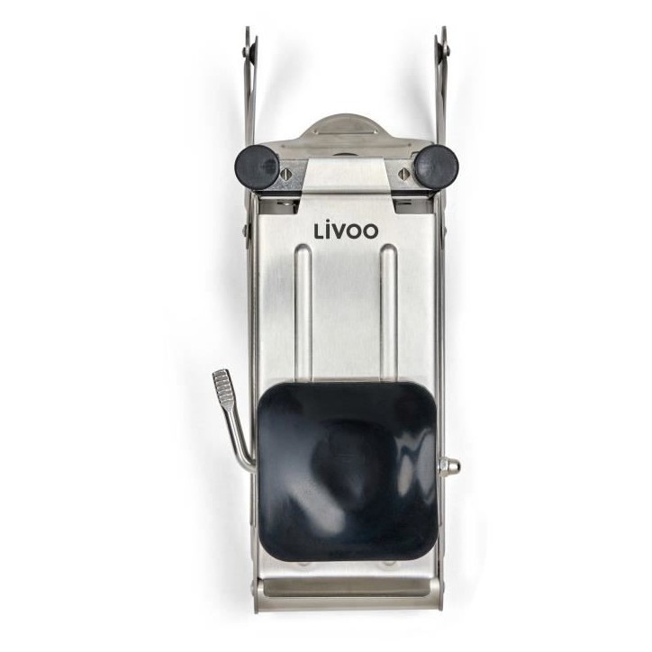 Coupe-frites - LIVOO - MEN410 - Acier inoxydable - 2 grilles - Pieds antidérapants et ventouse - Grilles compatible lave-vaisse Coupe-frites - LIVOO - MEN410 - Acier inoxydable - 2 grilles - Pieds antidérapants et ventouse - Grilles compatible lave-vaisse