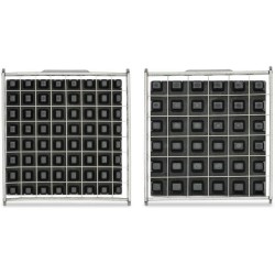 Coupe-frites - LIVOO - MEN410 - Acier inoxydable - 2 grilles - Pieds a