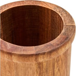 Set de 4 ustensiles - LIVOO - MES153 - Pot et ustensiles acacia FSC -