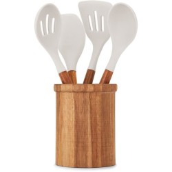 Set de 4 ustensiles avec pot - LIVOO - MES153G - Pot et ustensiles aca