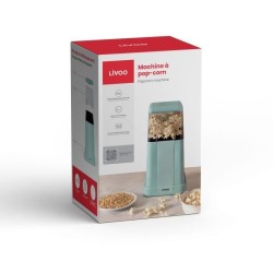 Machine a pop-corn - LIVOO - DOM497 - 1200W - 100g de mais - Arret aut
