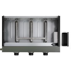 Plancha gaz - LIVOO - DOC324 - 3 brûleurs - Vert / Noir