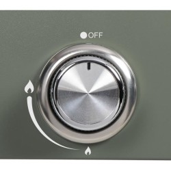 Plancha gaz - LIVOO - DOC324 - 3 brûleurs - Vert / Noir