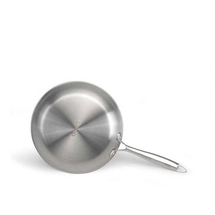Poele Acier inoxydable 18/10 Triply Brigade 20 cm - LIVOO - MEP157 - Tous feux dont induction - Made in France Poele Acier inoxydable 18/10 Triply Brigade 20 cm - LIVOO - MEP157 - Tous feux dont induction - Made in France