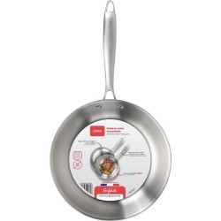 Poele Acier inoxydable 18/10 Triply Brigade 20 cm - LIVOO - MEP157 - T