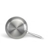 Poele Acier inoxydable 18/10 Triply Brigade 24 cm - LIVOO - MEP158 - T