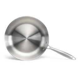 Poele Acier inoxydable 18/10 Triply Brigade 28 cm - LIVOO - MEP159 - T