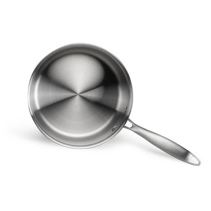 Casserole en acier inoxydable 18/10 Brigade 18 cm - LIVOO - MEP160 - Acier inox. Triply - Tous feux dont induction - Made in Fra Casserole en acier inoxydable 18/10 Brigade 18 cm - LIVOO - MEP160 - Acier inox. Triply - Tous feux dont induction - Made in Fra