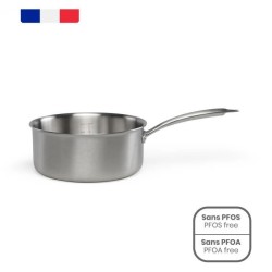 Casserole en acier inoxydable 18/10 Brigade 20 cm - LIVOO - MEP161 - A