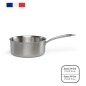 Casserole en acier inoxydable 18/10 Brigade 20 cm - LIVOO - MEP161 - Acier inox. Triply - Tous feux dont induction - Made in Fra Casserole en acier inoxydable 18/10 Brigade 20 cm - LIVOO - MEP161 - Acier inox. Triply - Tous feux dont induction - Made in Fra