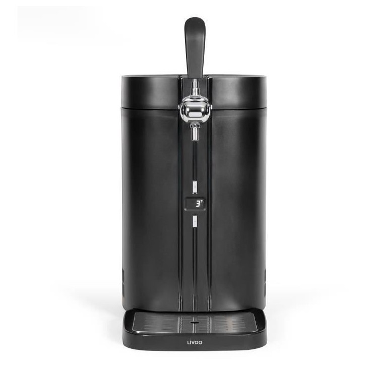 Tireuse a biere - LIVOO - DOM511 - 60W - Pour fûts de 5L auto-pressurisés - Conservation 30j - 3 a 12°C - Plateau égouttoir Tireuse a biere - LIVOO - DOM511 - 60W - Pour fûts de 5L auto-pressurisés - Conservation 30j - 3 a 12°C - Plateau égouttoir
