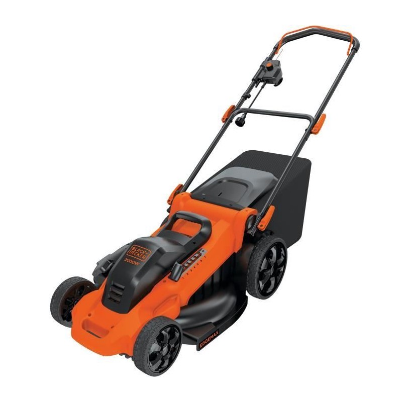 Tondeuse électrique filaire - BLACK+DECKER - LM2000-QS - 2000W - 48cm Tondeuse électrique filaire - BLACK+DECKER - LM2000-QS - 2000W - 48cm