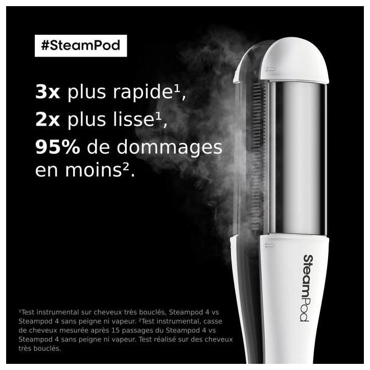 Lisseur L'oreal Pro Lisseur-boucleur Vapeur SteamPod 4 Lisseur L'oreal Pro Lisseur-boucleur Vapeur SteamPod 4