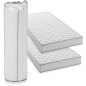 Lot de 2 matelas - 90 x 190 cm - Mousse - 14 cm - 5 zones de confort - DEKO DREAM - Hahtuva Lot de 2 matelas - 90 x 190 cm - Mousse - 14 cm - 5 zones de confort - DEKO DREAM - Hahtuva