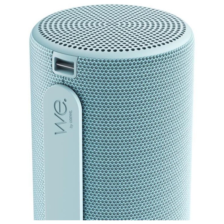 Enceinte portable sans fil LoeWE - We. HEAR 2 - Bluetooth - 60W - IPX6 - Autonomie 17h -Aqua Blue