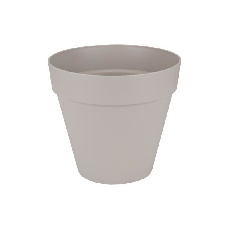 ELHO Pot de fleurs rond Loft Urban - Ø 19.3 x 17.5 cm - Gris chaud ELHO Pot de fleurs rond Loft Urban - Ø 19.3 x 17.5 cm - Gris chaud