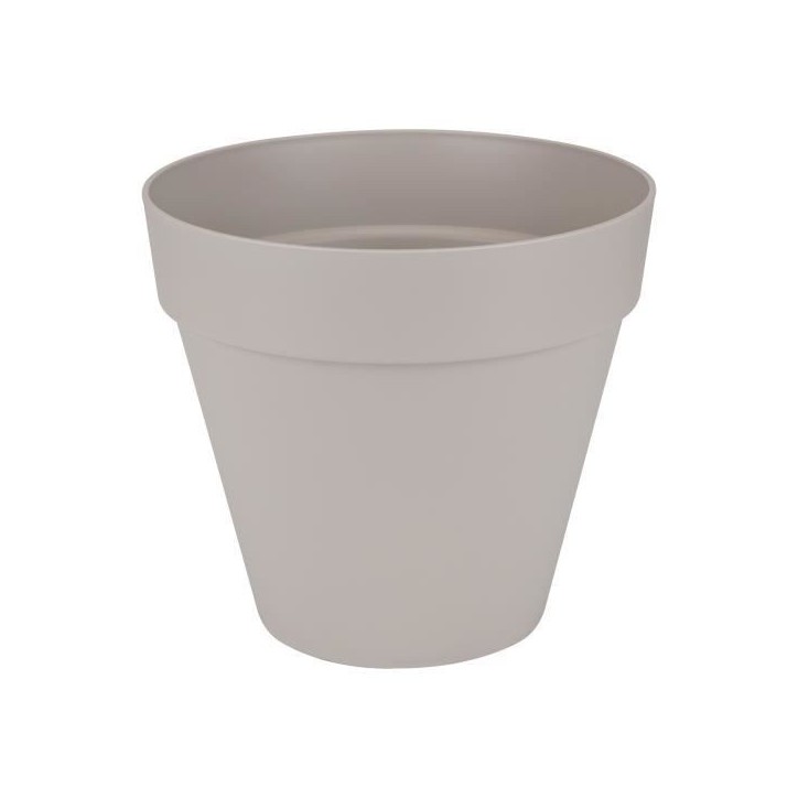 ELHO Pot de fleurs rond Loft Urban - Ø 19.3 x 17.5 cm - Gris chaud ELHO Pot de fleurs rond Loft Urban - Ø 19.3 x 17.5 cm - Gris chaud