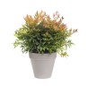 ELHO Pot de fleurs rond Loft Urban - Ø 19.3 x 17.5 cm - Gris chaud