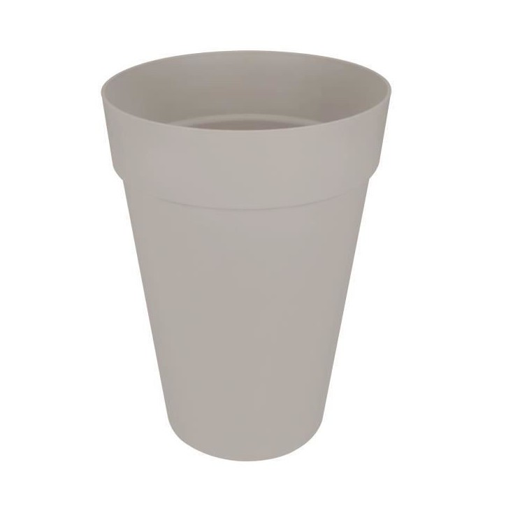 ELHO Pot de fleurs Loft Urban rond Haut - Ø 34 x H 45 cm - Extérieur - 100% recyclé - Gris ELHO Pot de fleurs Loft Urban rond Haut - Ø 34 x H 45 cm - Extérieur - 100% recyclé - Gris