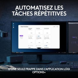 Clavier - Sans fil - Logitech - MX Keys S - AZERTY -Graphite
